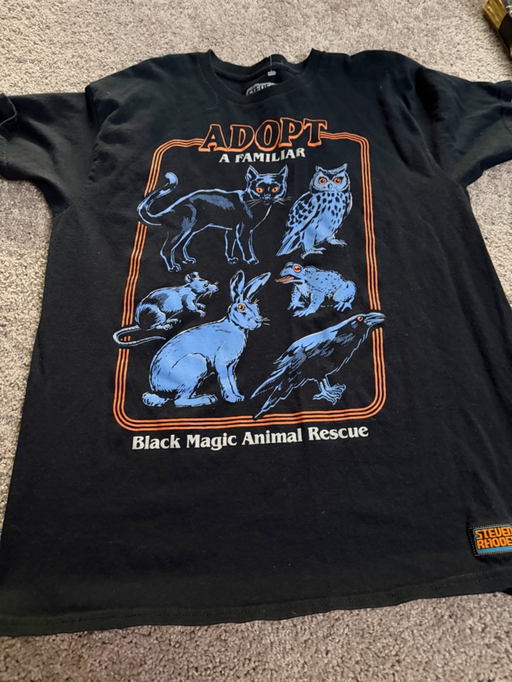 Adopt A Familiar Black Magic Animal Rescue Graphic Tee